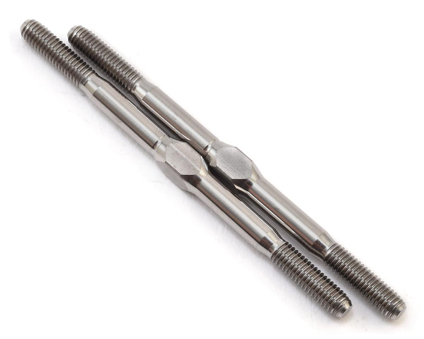 Yokomo 52mm Titanium Turnbuckles (2)